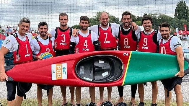 Seleção nacional de Kayak Polo nomeada para equipa do ano
