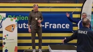 Igor Skorynin de prata em França