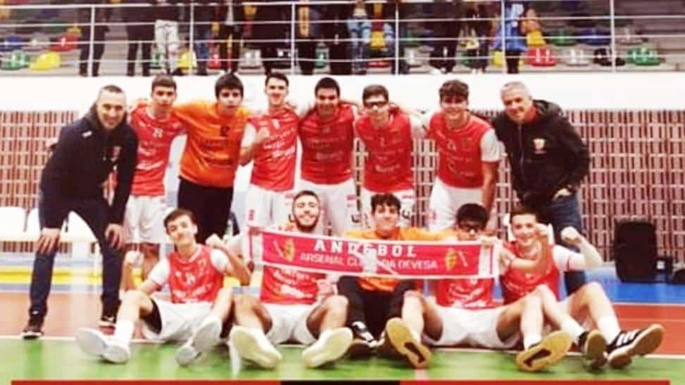 Arsenal Devesa campeão regional sub-16