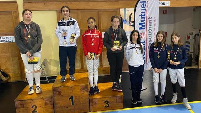 Leonor Silva de ouro em França