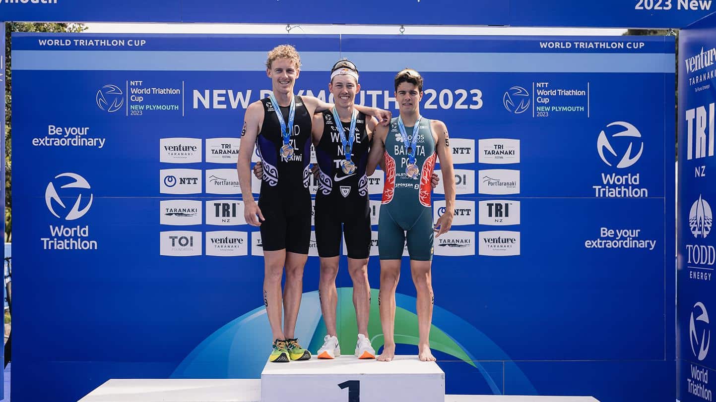 Ricardo Batista de bronze na Nova Zelândia