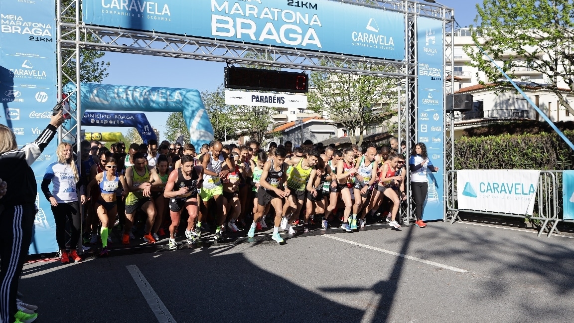 Nuno Lopes e Valdilene dos Santos vencem a Meia Maratona de Braga