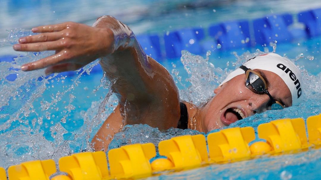 Tamila Holub é 3.ª na sua série em Barcelona