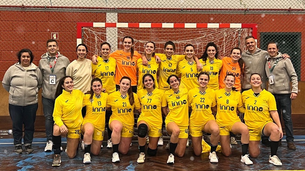 ABC feminino termina época a meio da tabela
