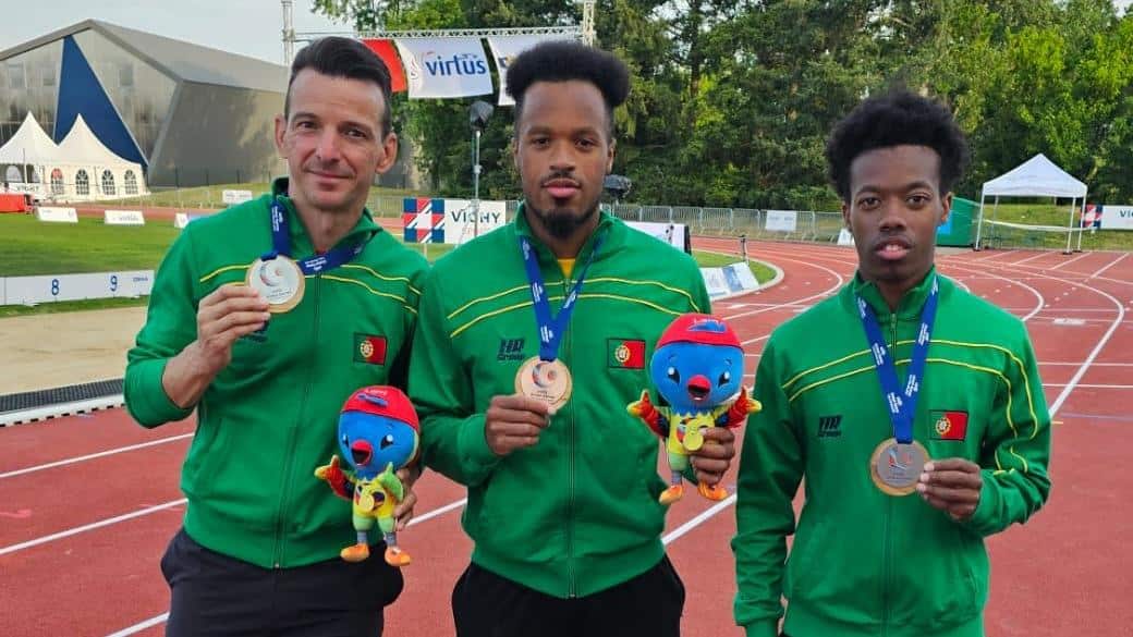 Mais três medalhas nos Global Games Virtus
