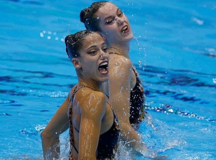 Natação artística: Dupla portuguesa brilha na final de dueto técnico