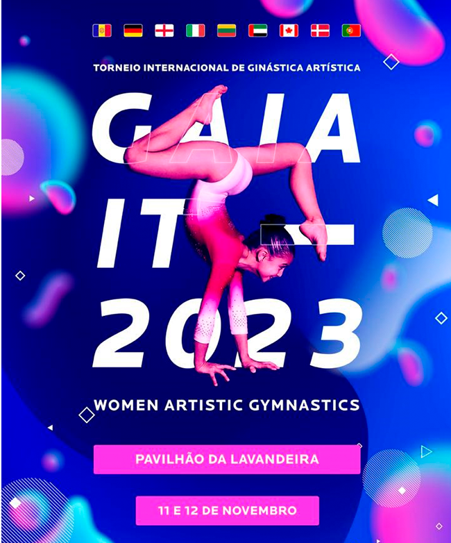 Ginástica artística no Gaia IT começa amanhã