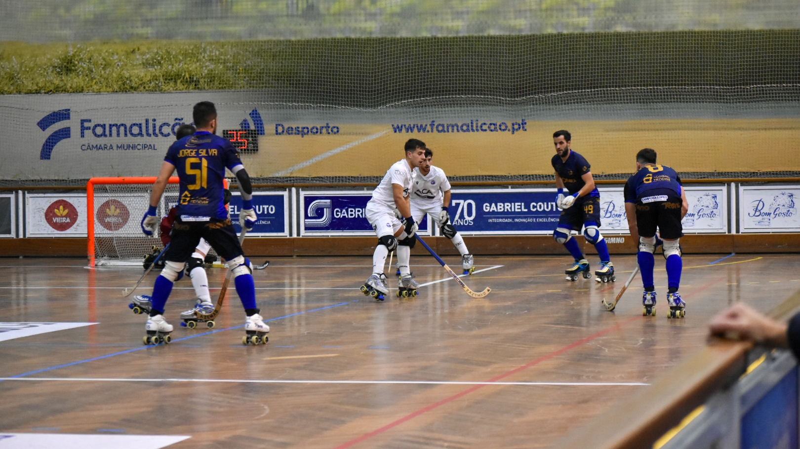 Famalicense e HC Braga empatam Hóquei Patins