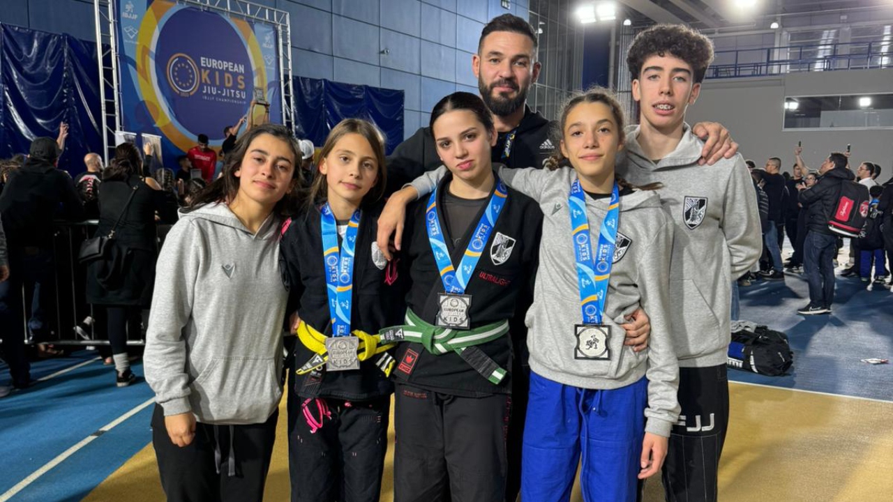 Jiu-Jitsu do Vitória SC com três medalhas