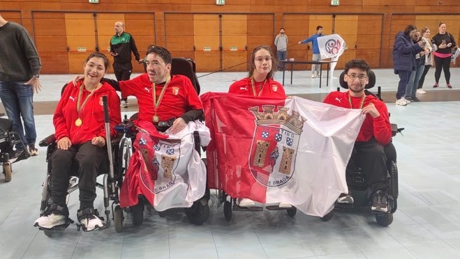 Sp. Braga com quatro medalhas em Boccia