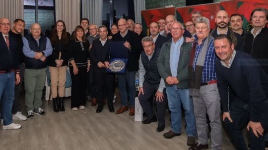 Jorge Braz homenageado por associações regionais