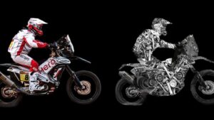 Paulo Gonçalves com estátua em Esposende