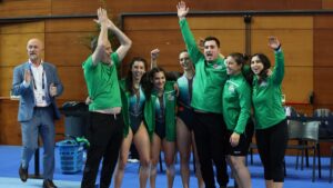 Ouro e duas pratas no Europeu de Trampolins em Guimarães
