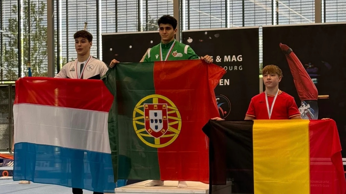 Francisco Brás em 1.º lugar no Luxemburgo
