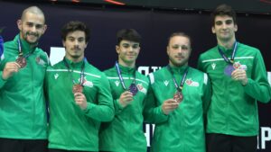 Mais dois bronzes para Portugal no Europeu de Trampolins em Guimarães