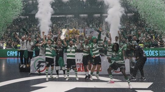 Sporting é tetracampeão nacional
