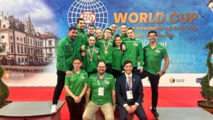 Ouro e Prata na Taça do Mundo de Acrobática na Polónia