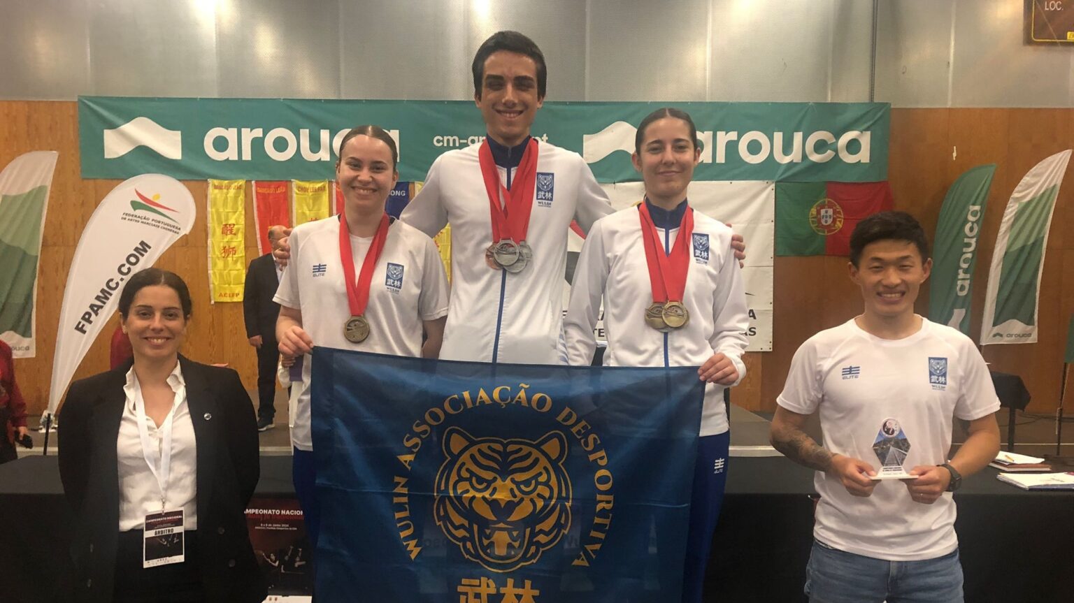 Wulin com vários títulos nacionais de Kung-Fu