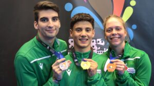Três medalhas na Taça do Mundo de Trampolins em Coimbra