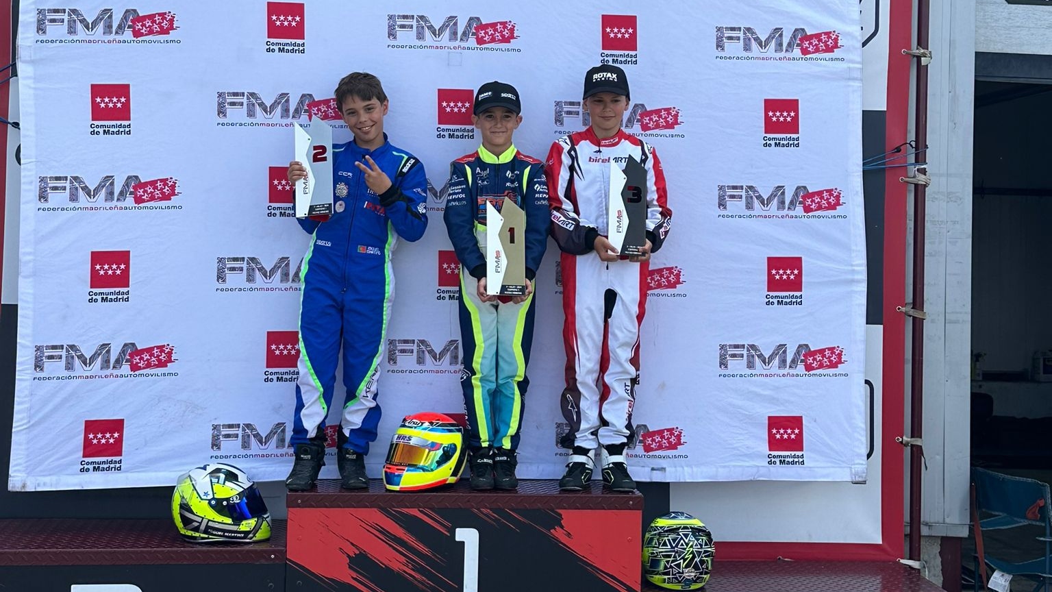 Miguel Martins faz 2.º lugar no karting em Madrid