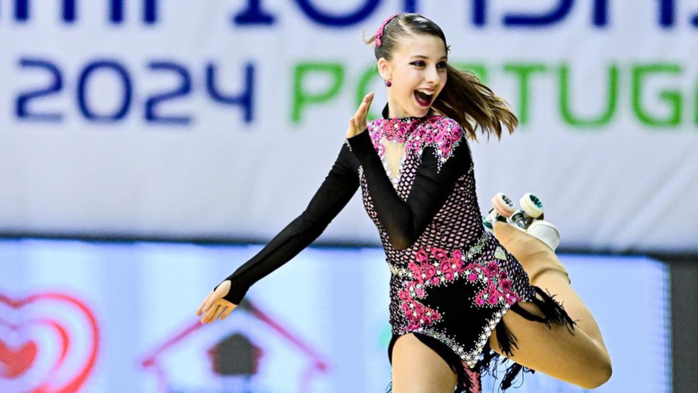 Beatriz Jacinto campeã da Europa em Solo Dance