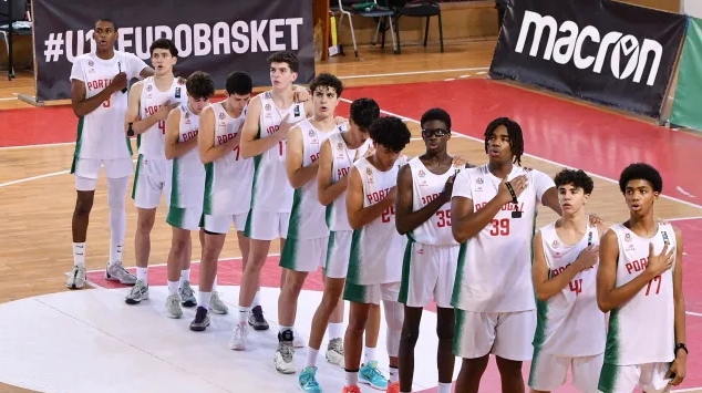 Portugal termina em 11.º no Europeu sub-16