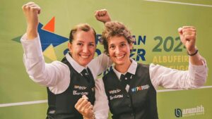 Sara Rocha e Vânia Franco conquistam prata no Europeu