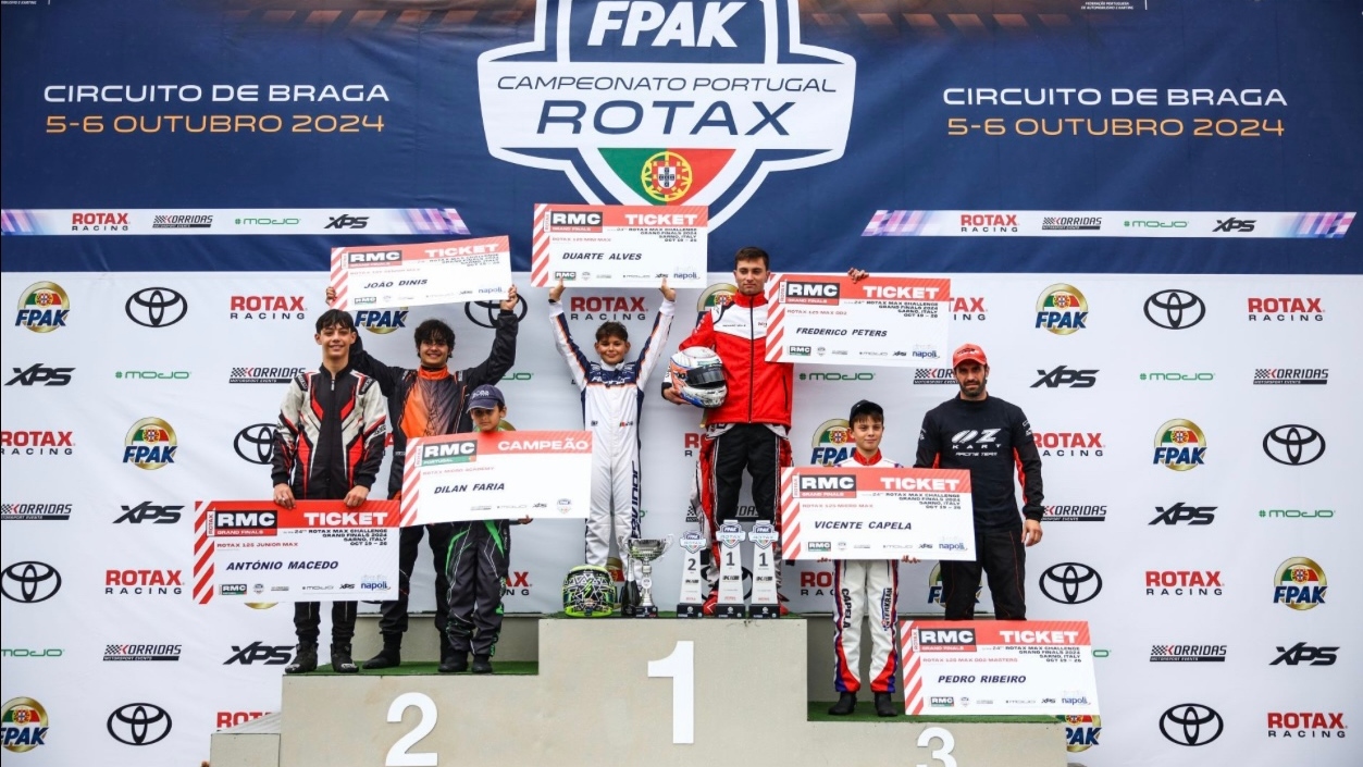 Campeonato de Portugal Rotax entregou títulos em Braga