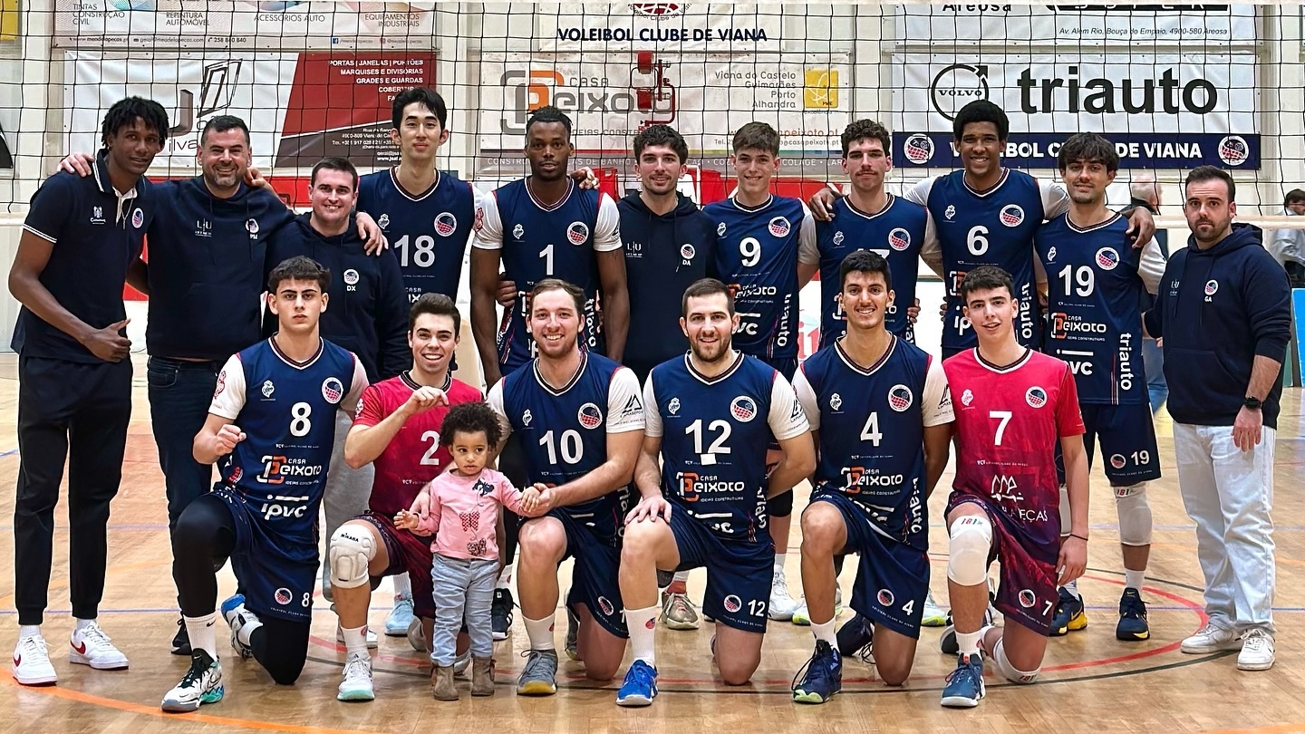 VC Viana e Vitória SC triunfam na 9.ª jornada