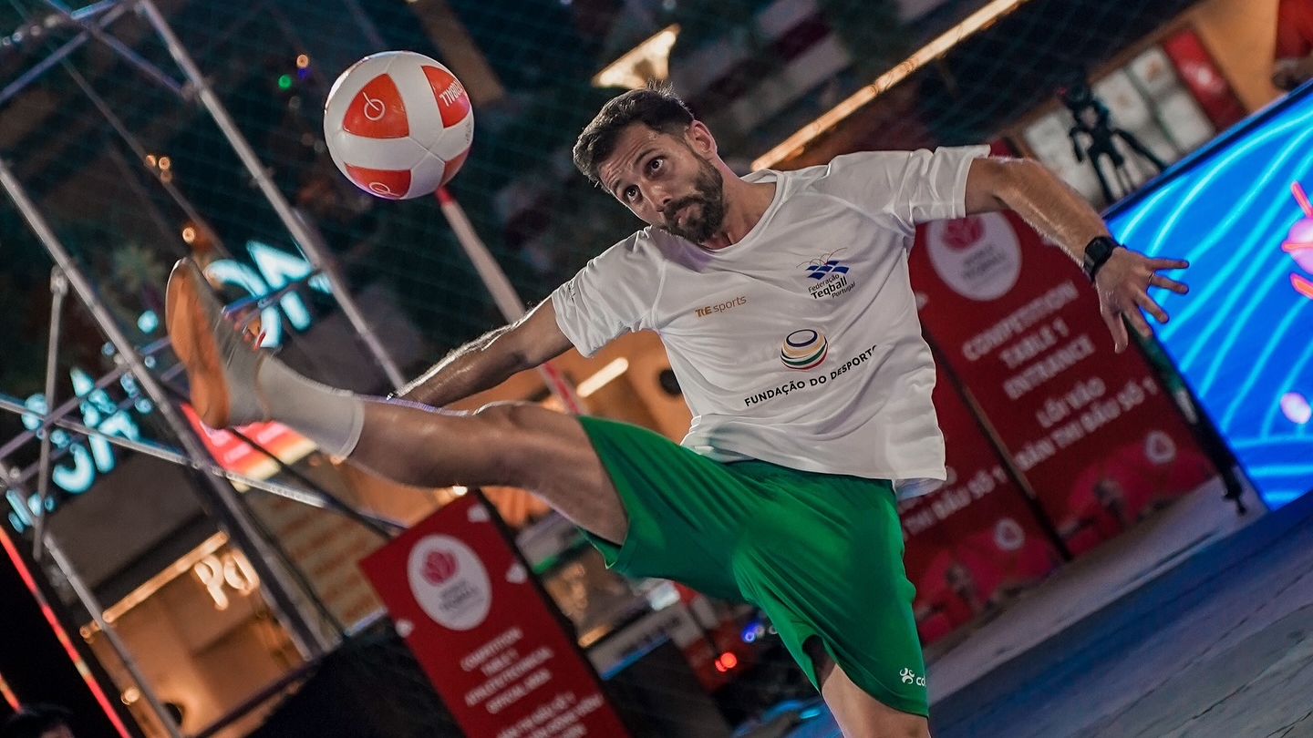 Vários top-10 no Mundial de Teqball