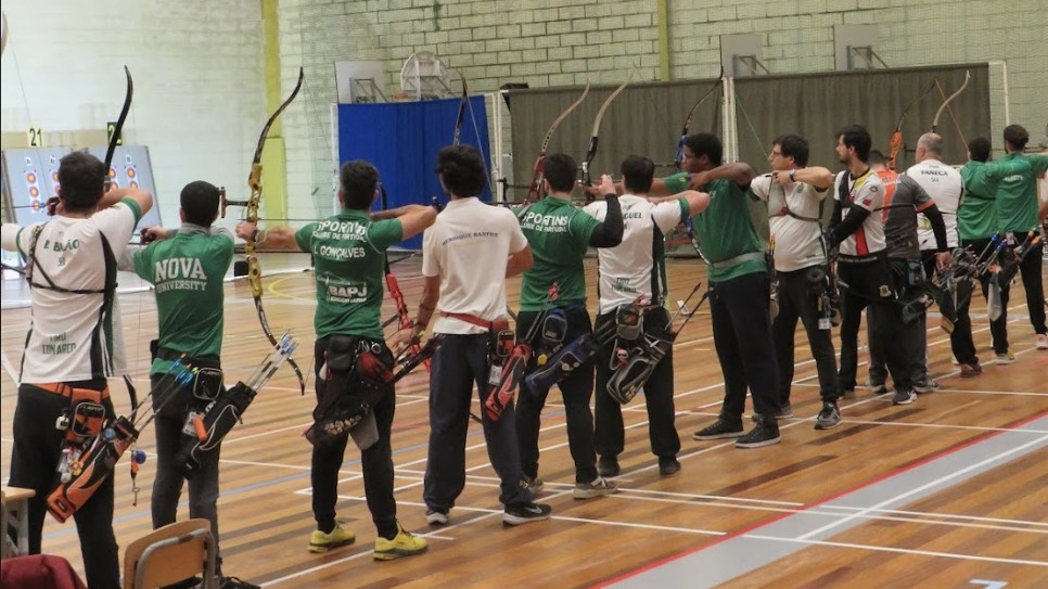 Sporting vence última prova de sala de Tiro com Arco