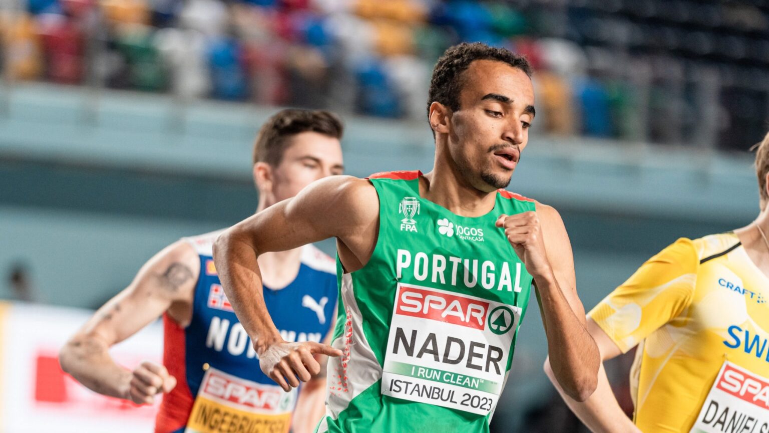 Isaac Nader de prata e com recorde nacional em França