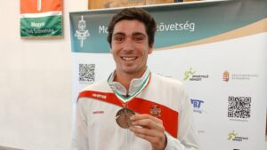 Miguel Frazão no 6.º lugar em Budapeste