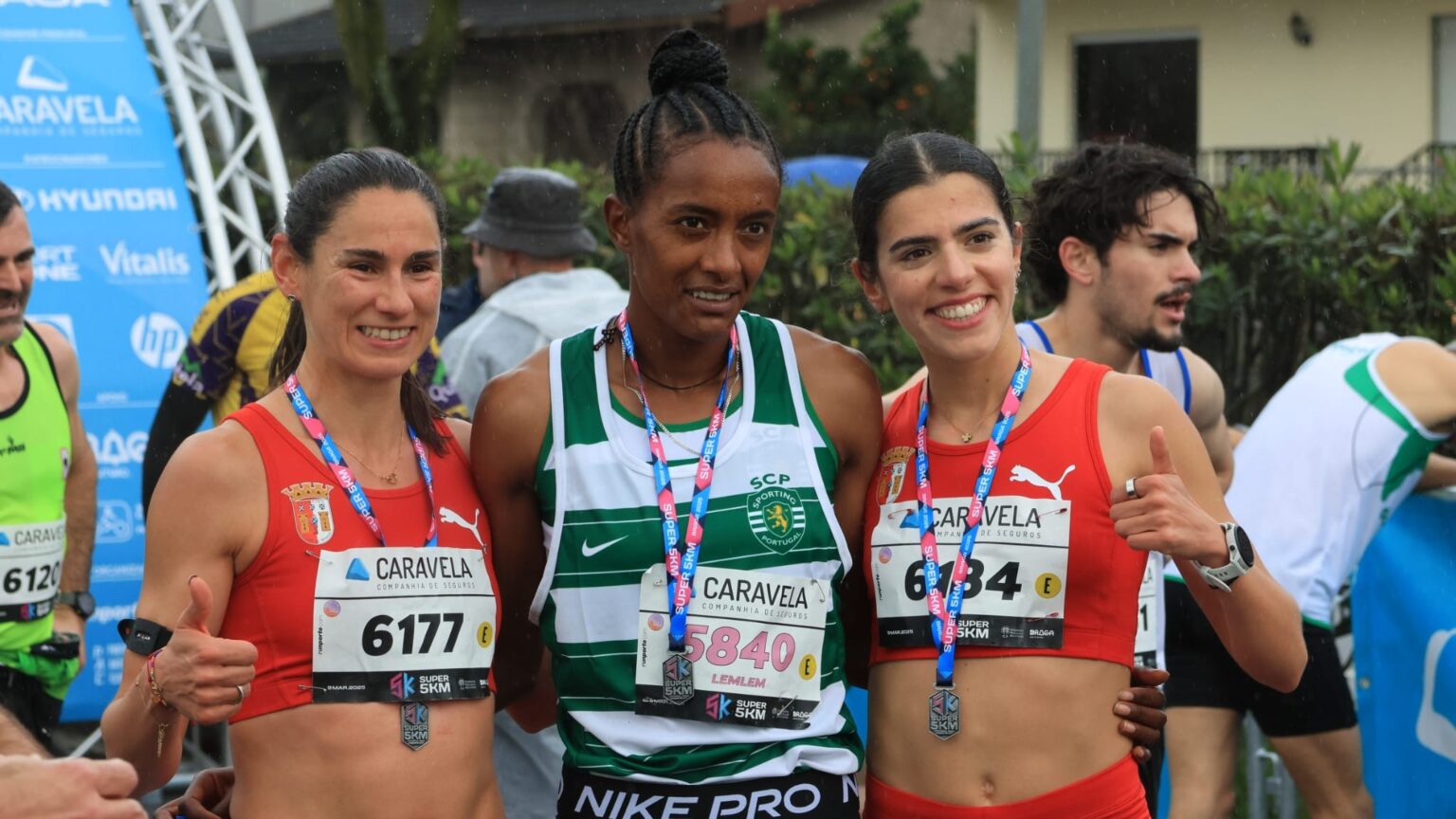 Mariana Machado e Hugo Rocha campeões de 5 km