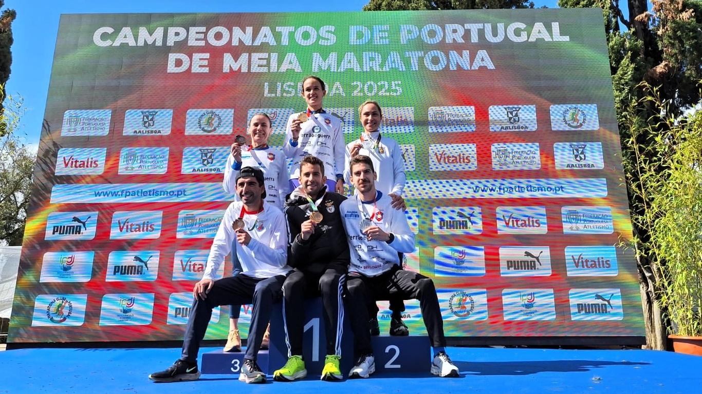 Samuel Barata e Susana Godinho campeões de Meia Maratona