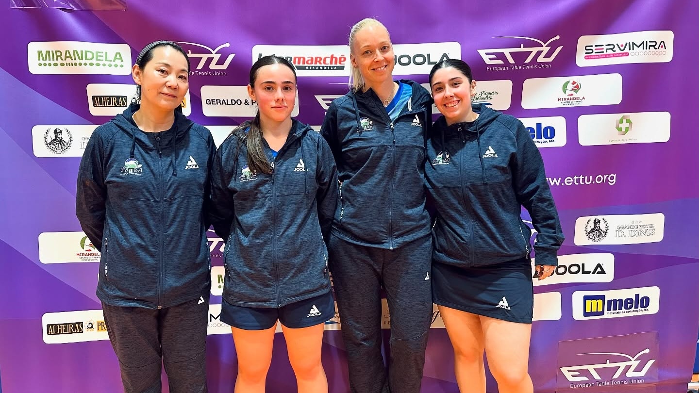 Mirandela cai nos quartos da Taça Europa de Ténis de Mesa