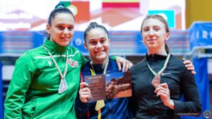 Diana Gago de prata na Taça do Mundo de Trampolins