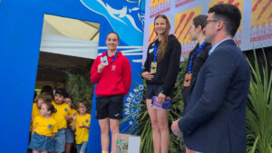 Francisca Martins brilha com duas medalhas no Mare Nostrum