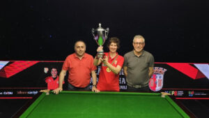 Sara Rocha com quatro títulos no bilhar feminino