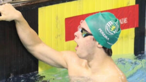 Vicente Pereira com novo recorde nos 100 mariposa