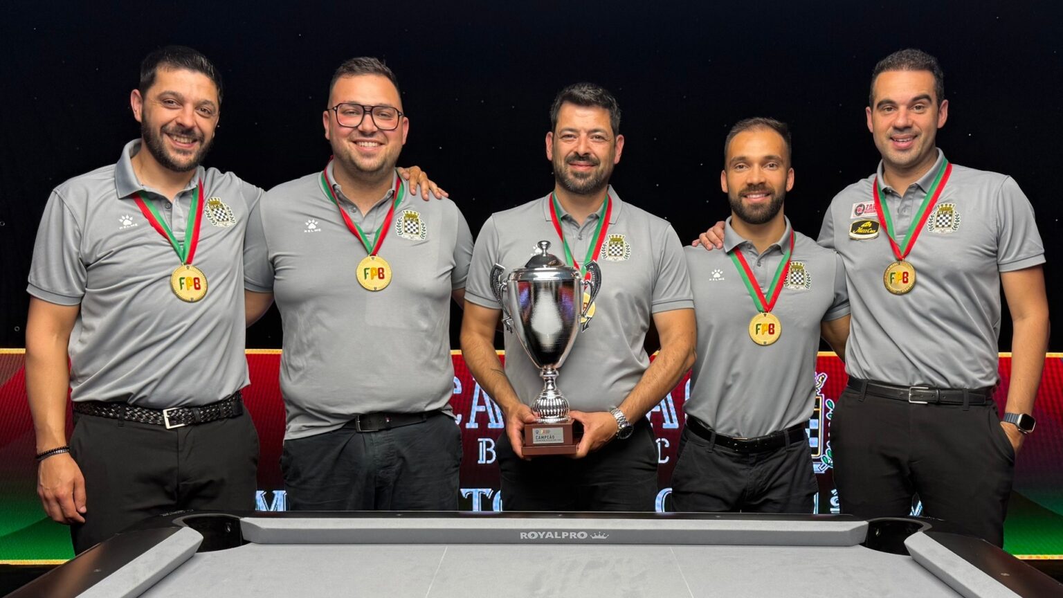 Boavista campeão nacional de Pool masculino
