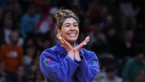Patrícia Sampaio de bronze no Mundial de Judo