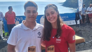 Marco Oliveira e Sara Alves vencem estreia do Nacional de Águas Abertas