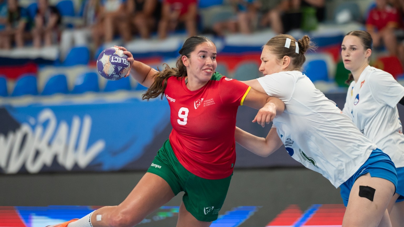 Sub-19 femininas com dois desaires no Europeu