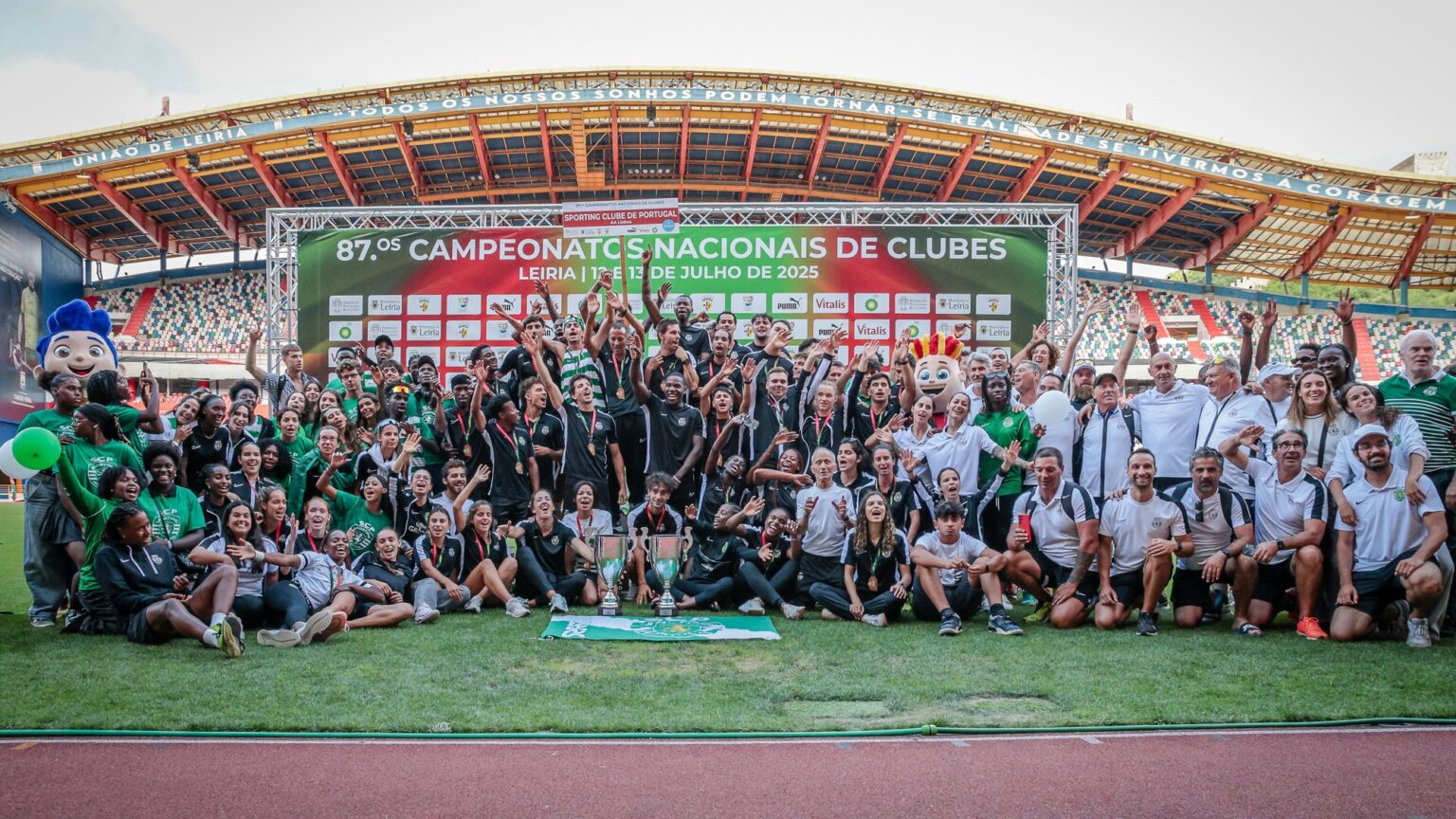 Sporting domina nacionais de clubes
