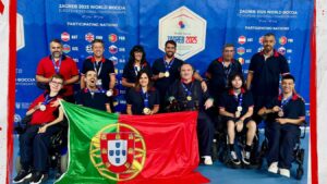 Seis medalhas no Europeu de Boccia
