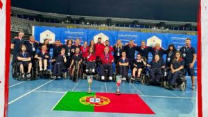 Título europeu coletivo na Boccia