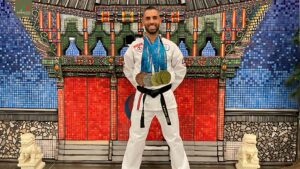 Pedro Sousa de triplo ouro no Mundial de Taekwondo Songahm