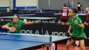 Matilde e Núria de prata na Letónia