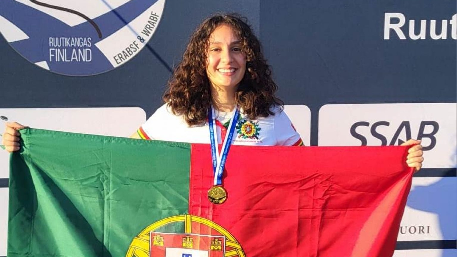 Leonor Pereira campeã europeia júnior na Finlândia